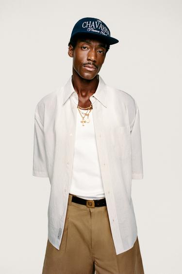 OVERSIZE STRIPED SHIRT WILLY CHAVARRIA X ZARA - striped by Zara