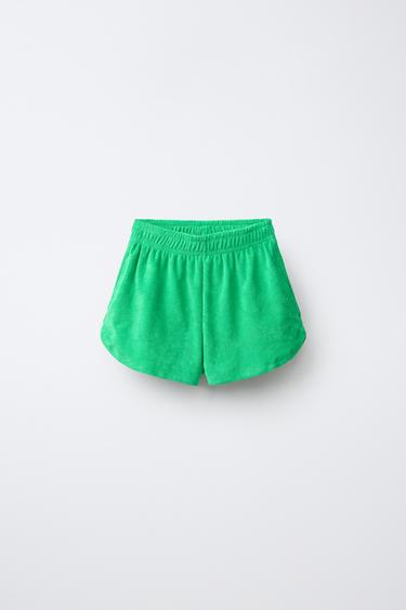 ENSEMBLE POLO ET BERMUDA EFFET SERVIETTE - Vert de Zara - Image 3