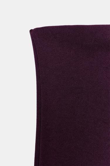 ROBE STRETCH BUSTIER - Aubergine foncé de Zara - Image 6