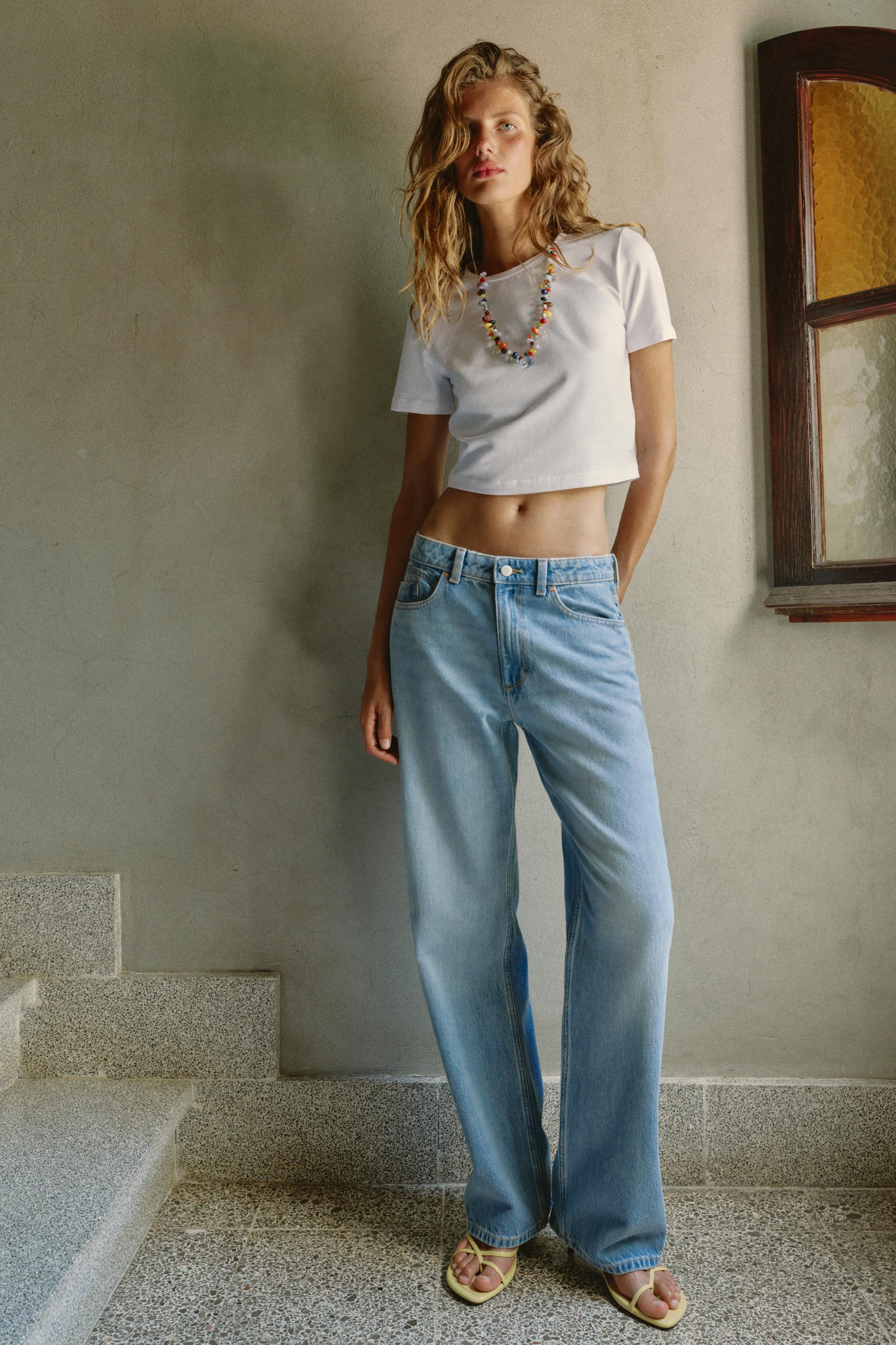 SHORT SLEEVE CROP TOP — White