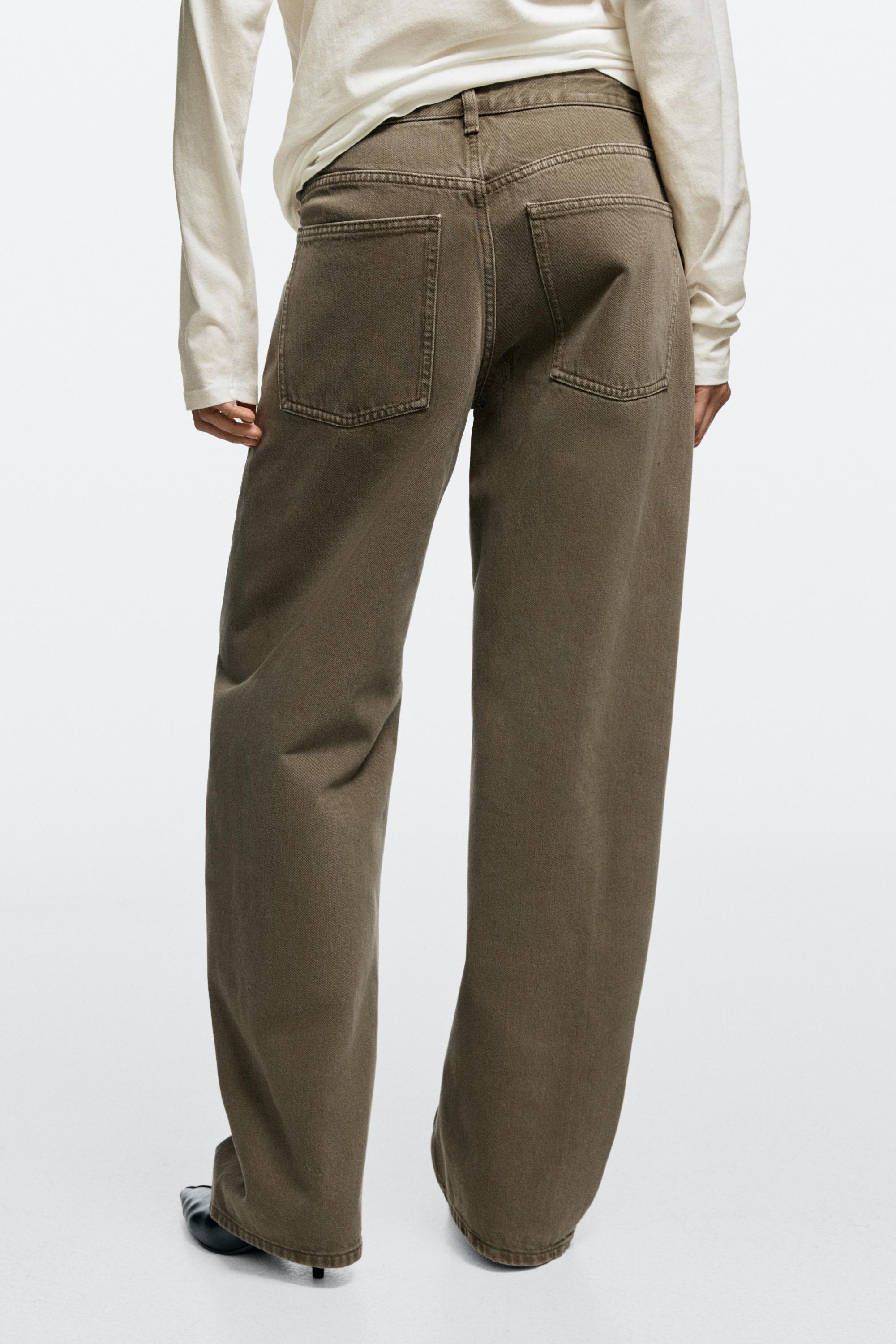 Jean barrel fit taille moyenne