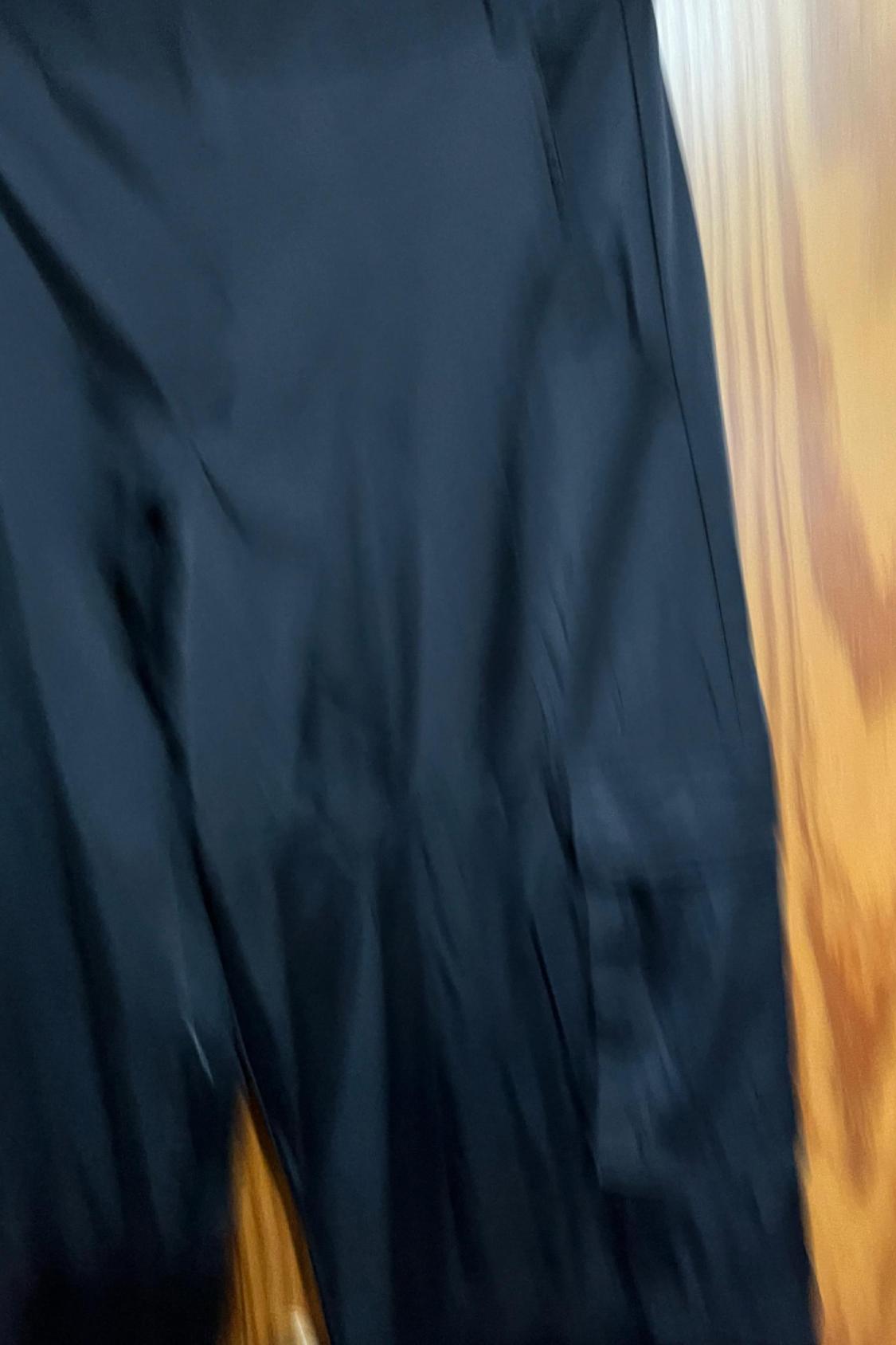 SATIN MULTI-POCKET CARGO TROUSERS - Image 2