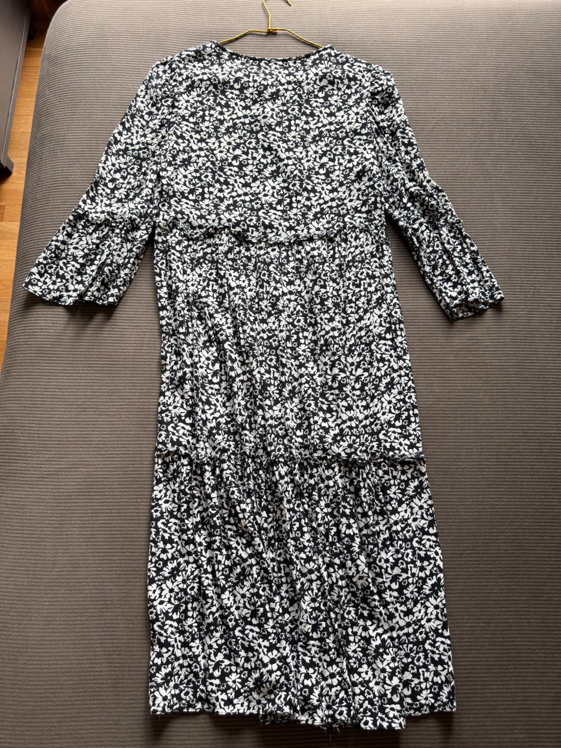 PRINTED MIDI DRESS - Image 8