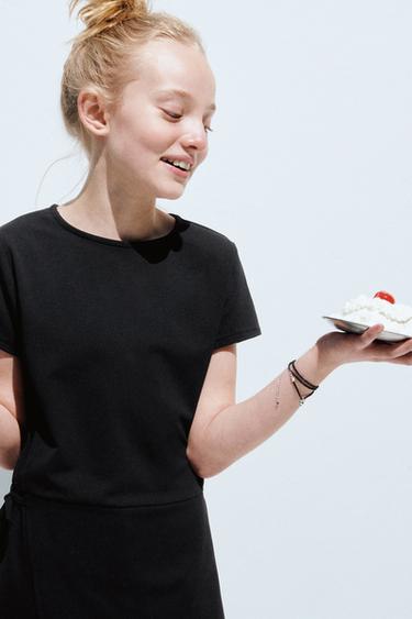 COMBINAISON LONGUE FOULARD - Noir de Zara - Image 6