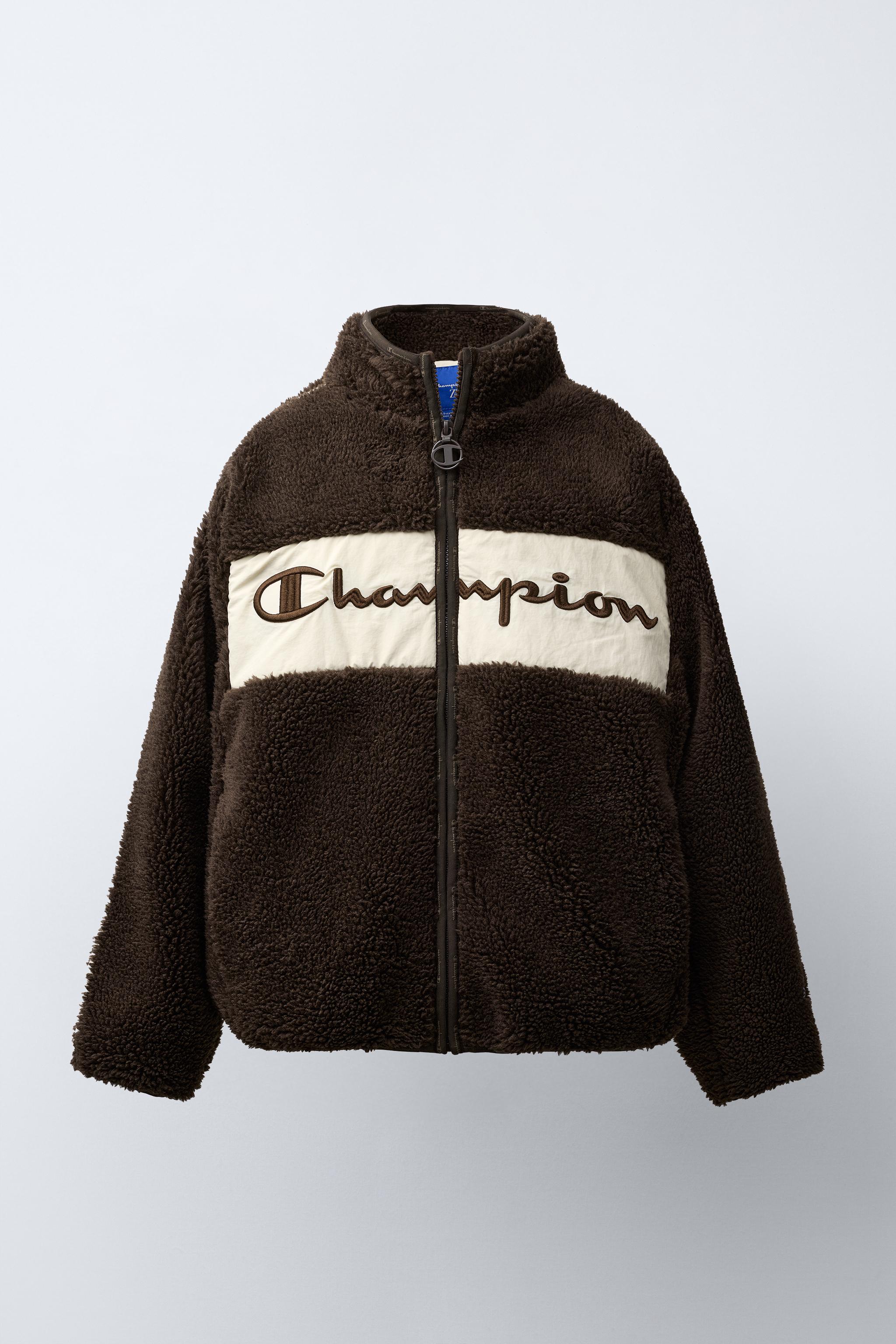 VESTE EFFET MOUTON DOUBLURE POLAIRE CHAMPION ® X ZARA