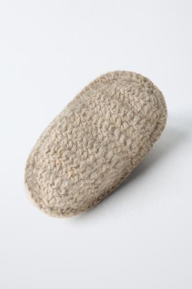 CHAUSSONS SANDALES - Blanc écru de Zara - Image 6