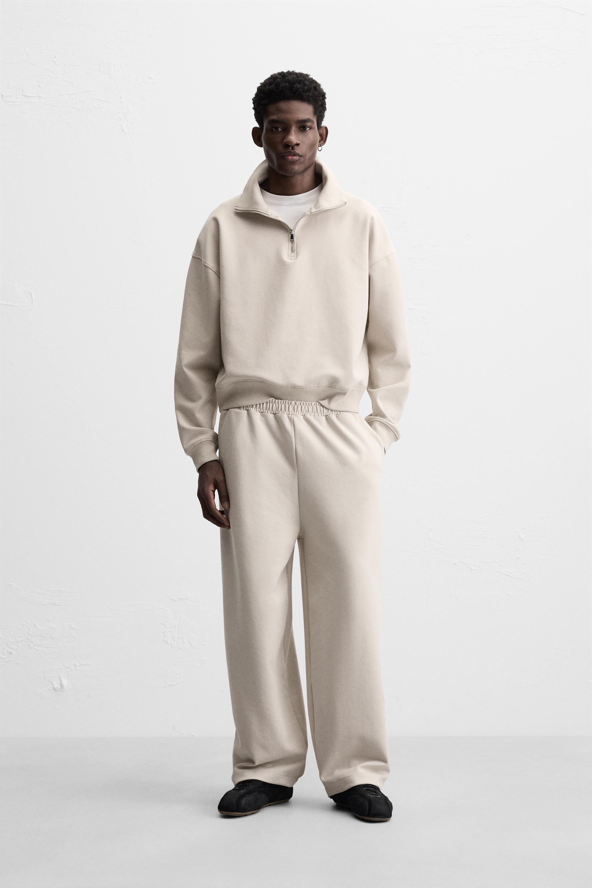TECHNICAL RELAXED FIT JOGGER PANTS - Black | ZARA United States