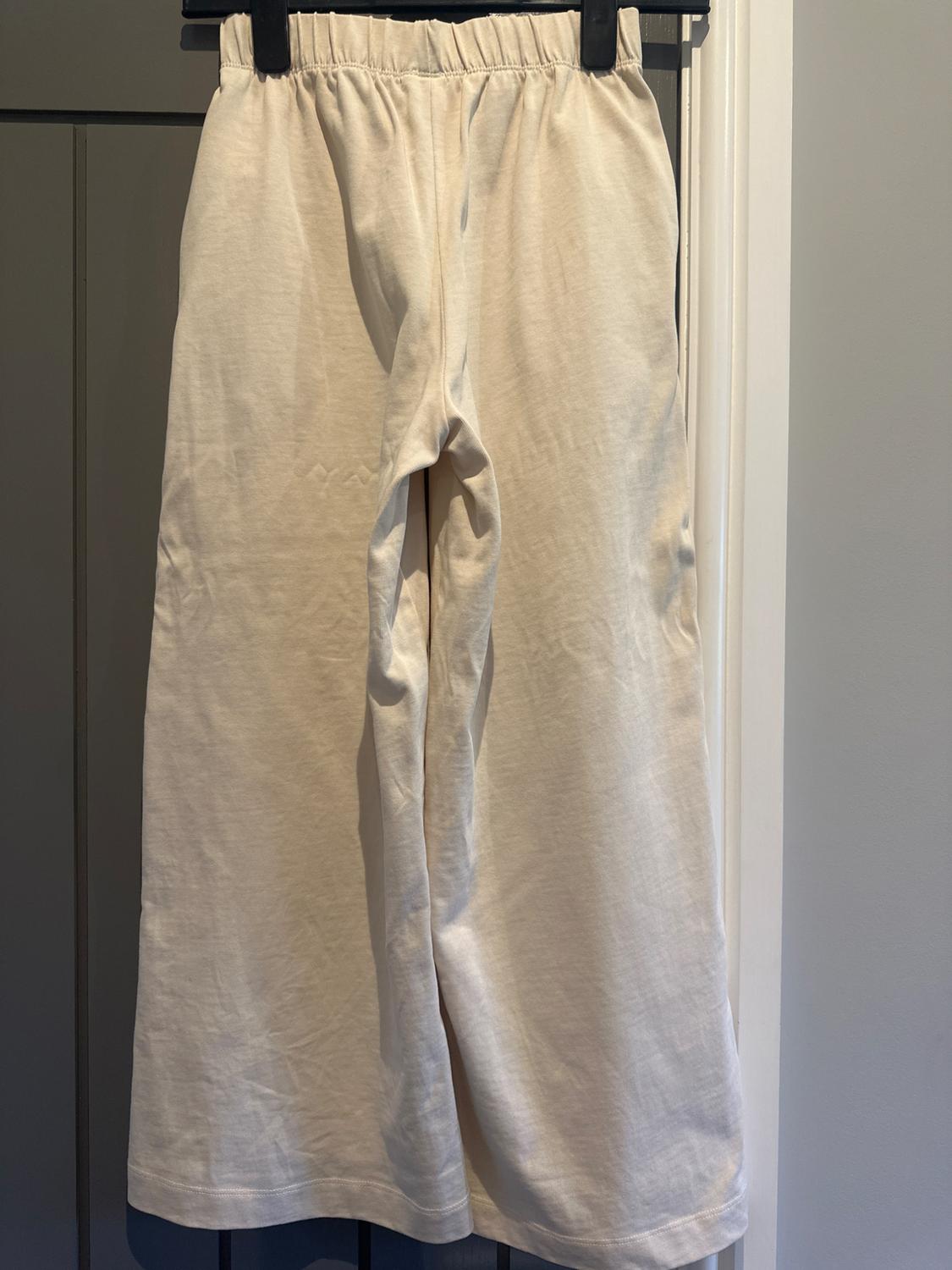 PLAIN WIDE-LEG TROUSERS - Image 2