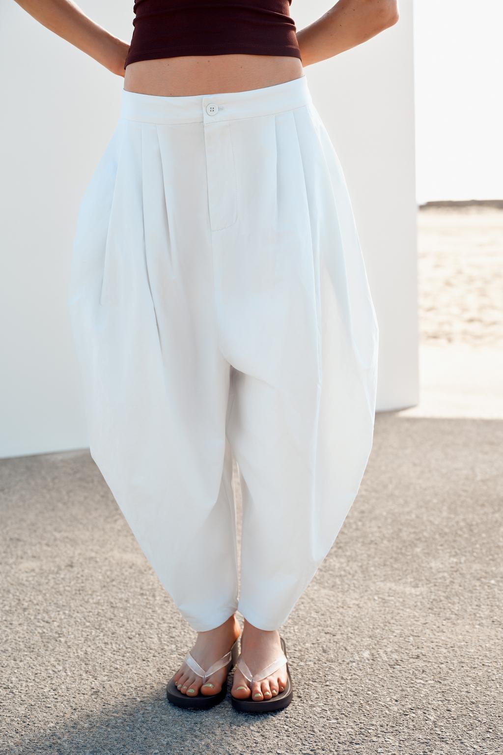 PLEATED VOLUME PANTS