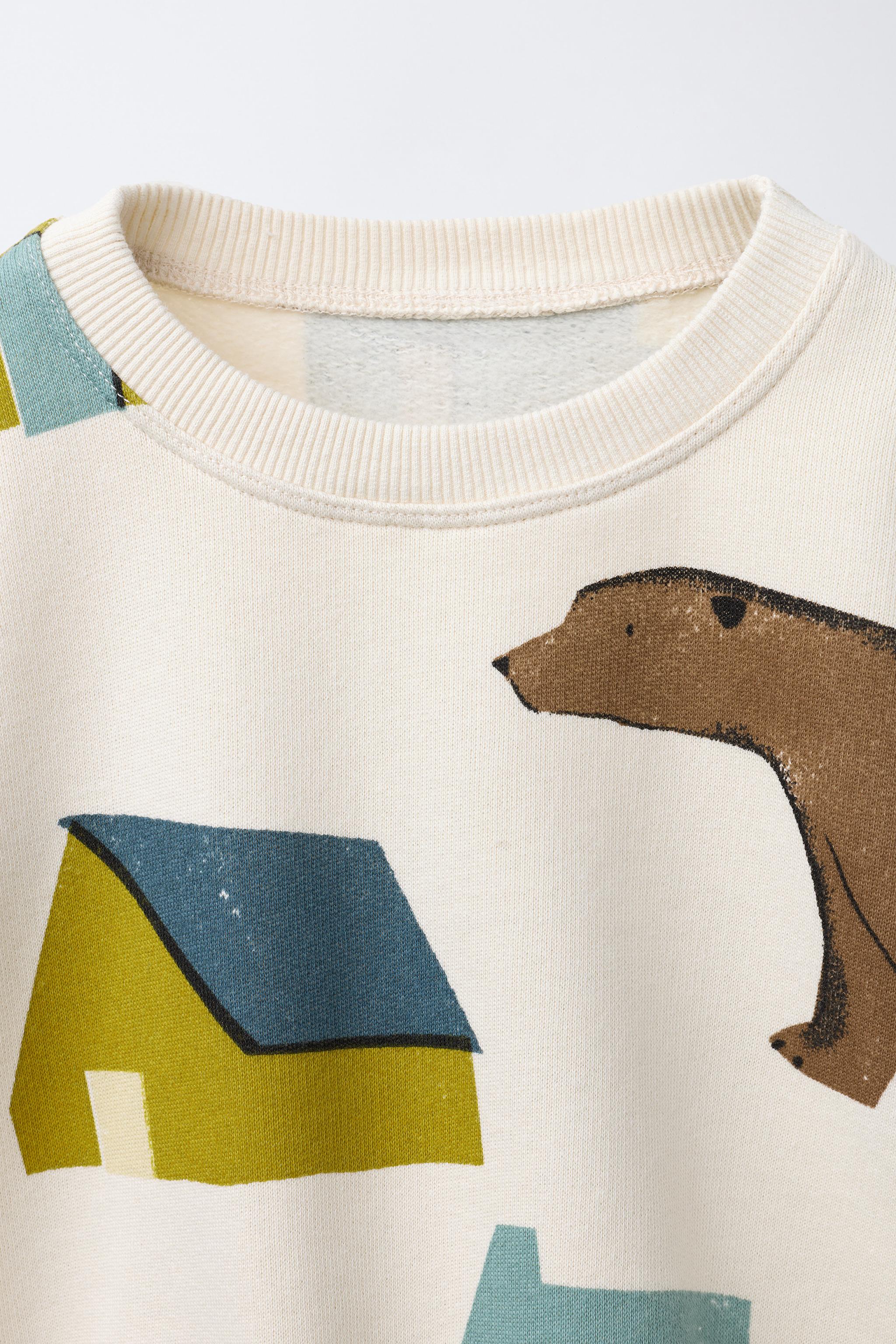 HOUSE PRINT SWEATSHIRT