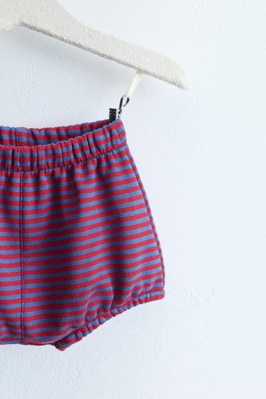 ZARA TIMELESS — БЛУМЕРЫ В ПОЛОСКУ — КРАСНЫЙ от Zara