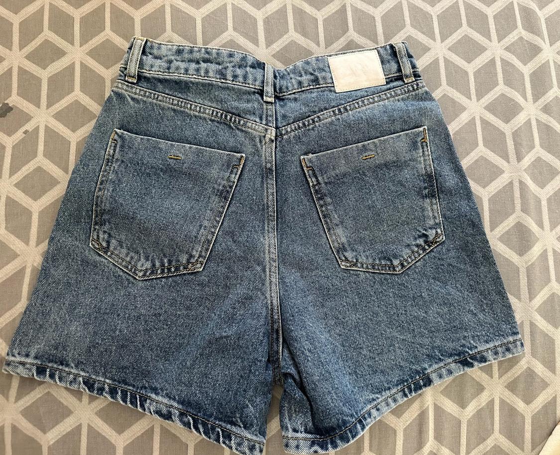 MOM FIT DENIM SHORTS - Image 2