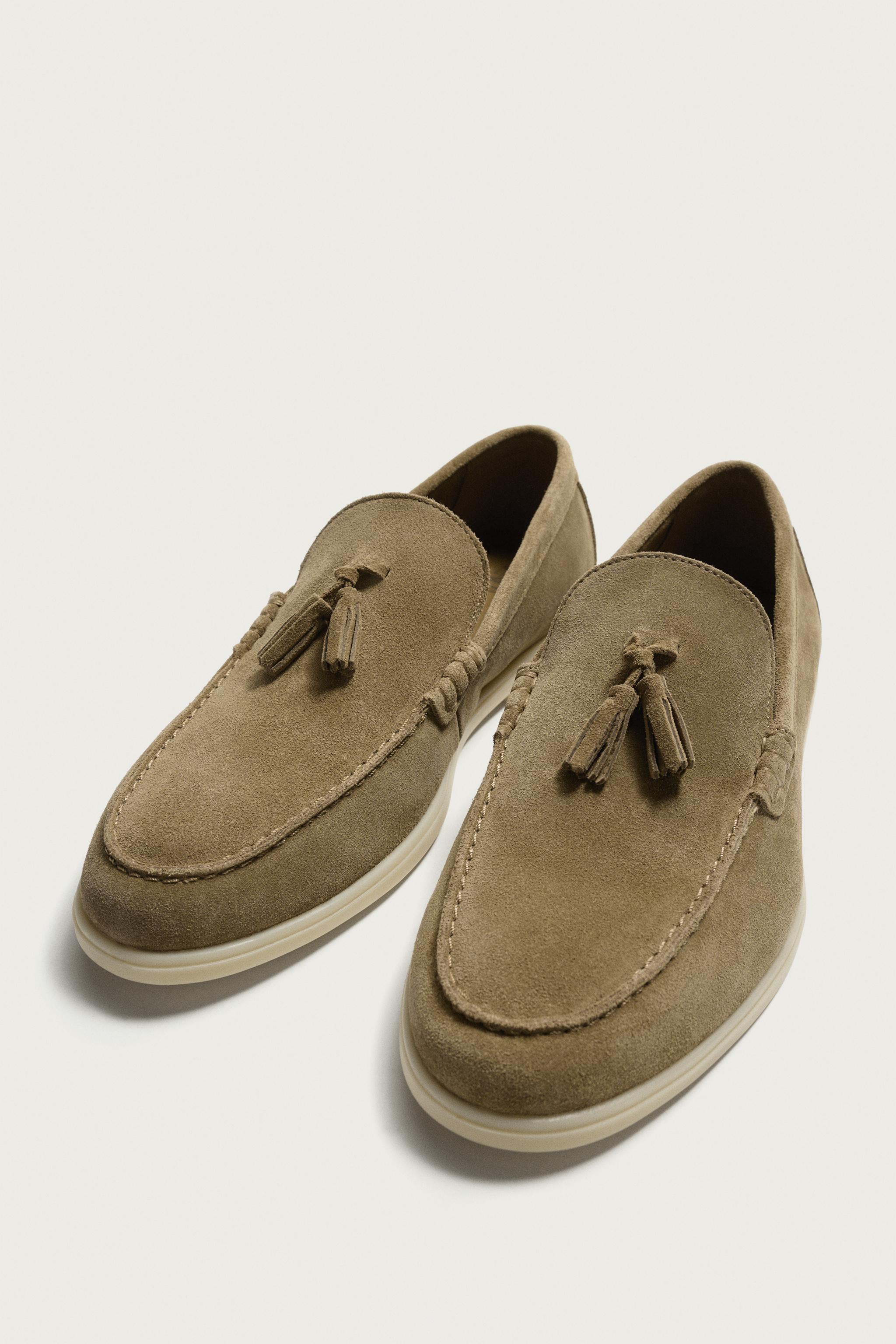 LEATHER LOAFERS