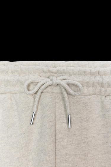 RUSTIC JOGGER TROUSERS - Beige marl by Zara