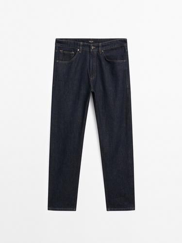 Jeans relaxed fit - Índigo de Zara - Imagen 0