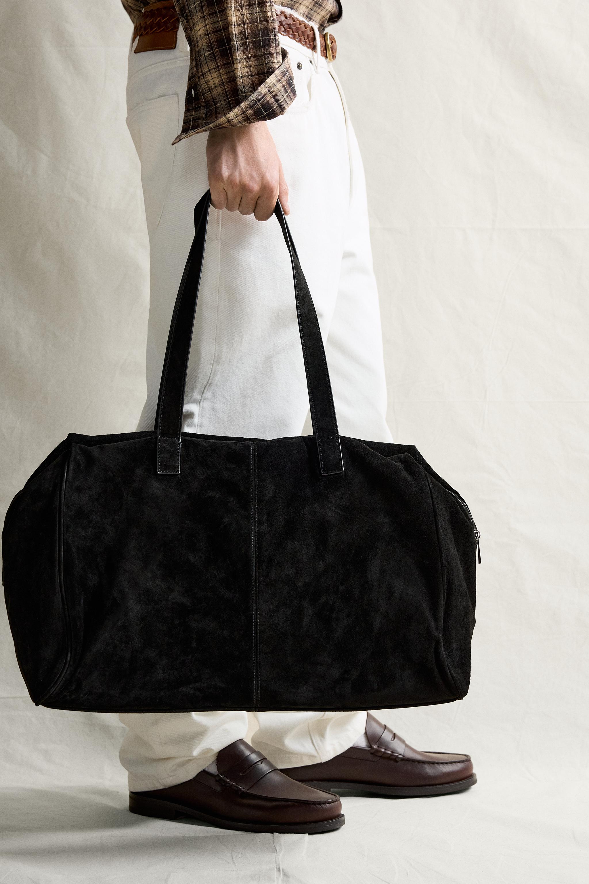 LEATHER TRAVEL BAG