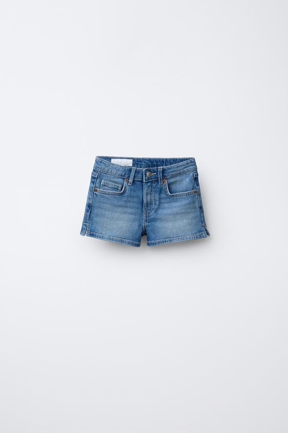 DENIM BERMUDA SHORTS - Blue by Zara - Image 0