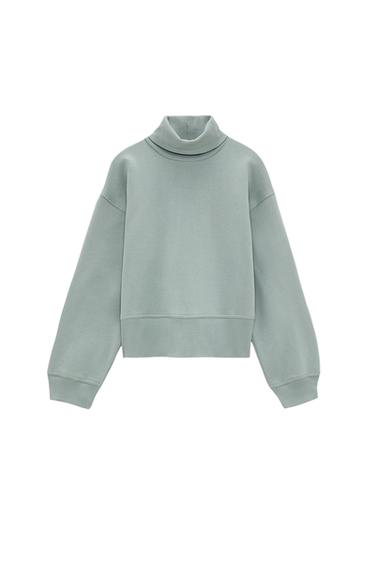 HIGH NECK SWEATSHIRT