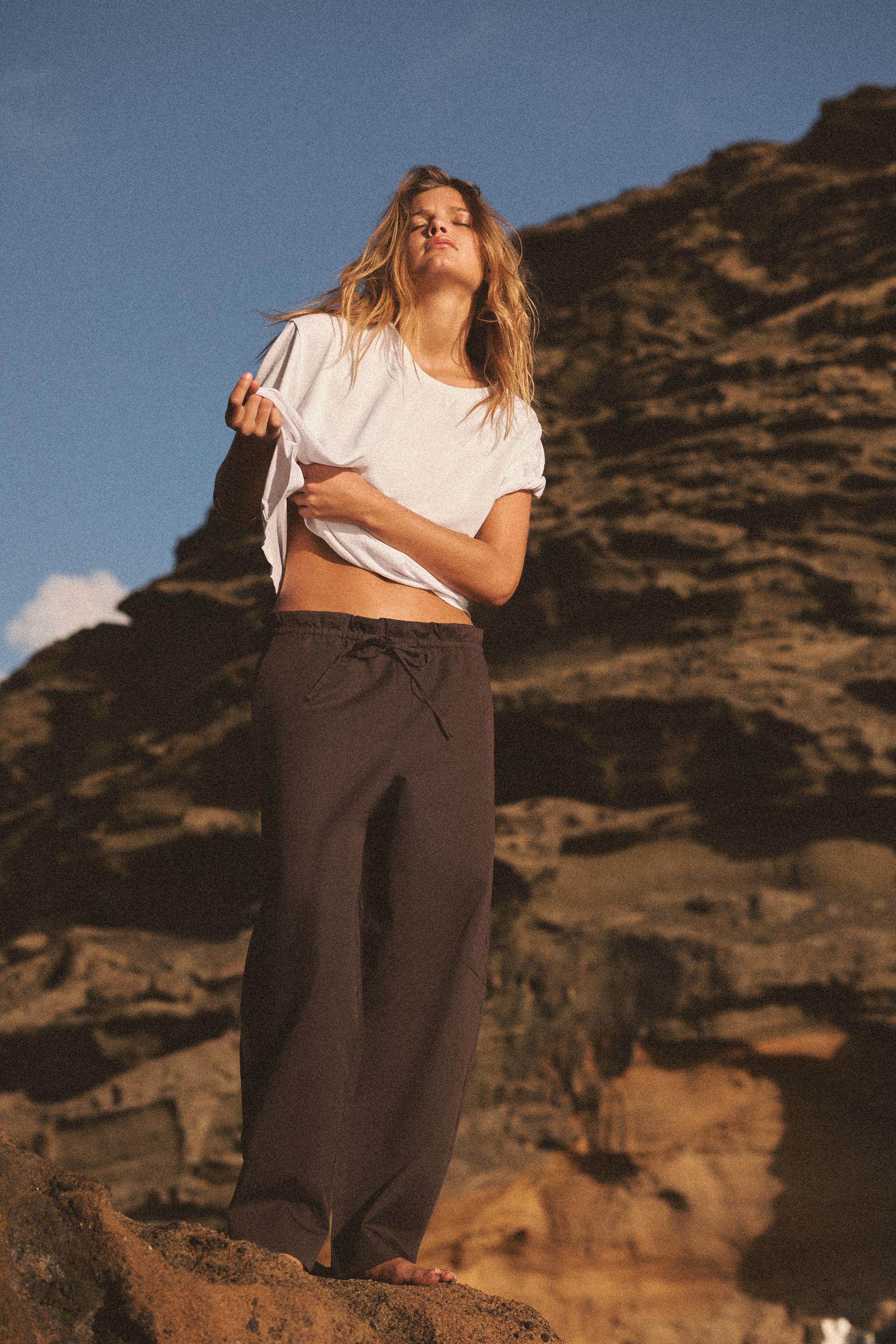 レディースブラウンパンツ | ZARA 日本