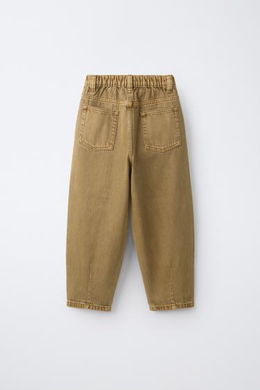BALLOON JEANS — Beige 2