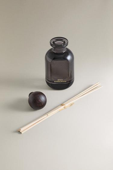 (100 ML) SPICY SANDALWOOD REED DIFFUSERS - Grey marl by Zara