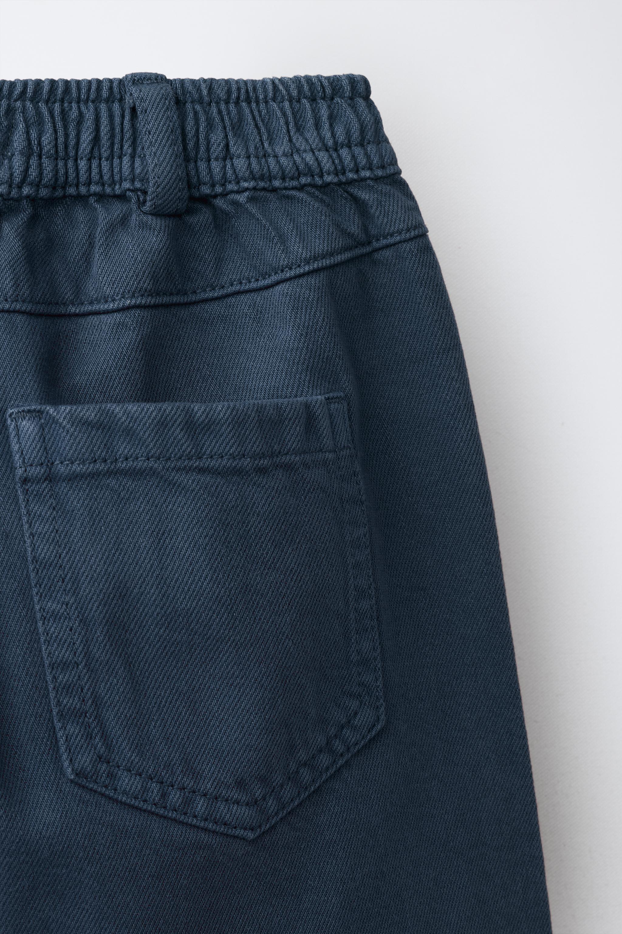 PANTALON BAGGY EN SERGE