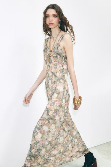 FLORAL PRINT DRESS - Multicoloured by Zara - Image 0