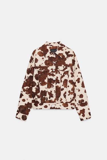 CAZADORA ESTAMPADO ANIMAL ZW COLLECTION - Multicolor de Zara
