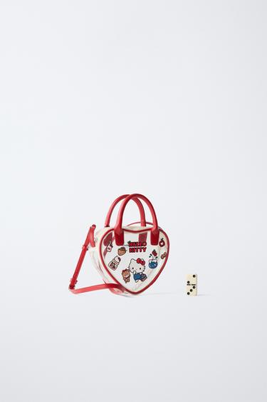 HELLO KITTY © SANRIO HEART CROSSBODY BAG - Red by Zara - Image 5