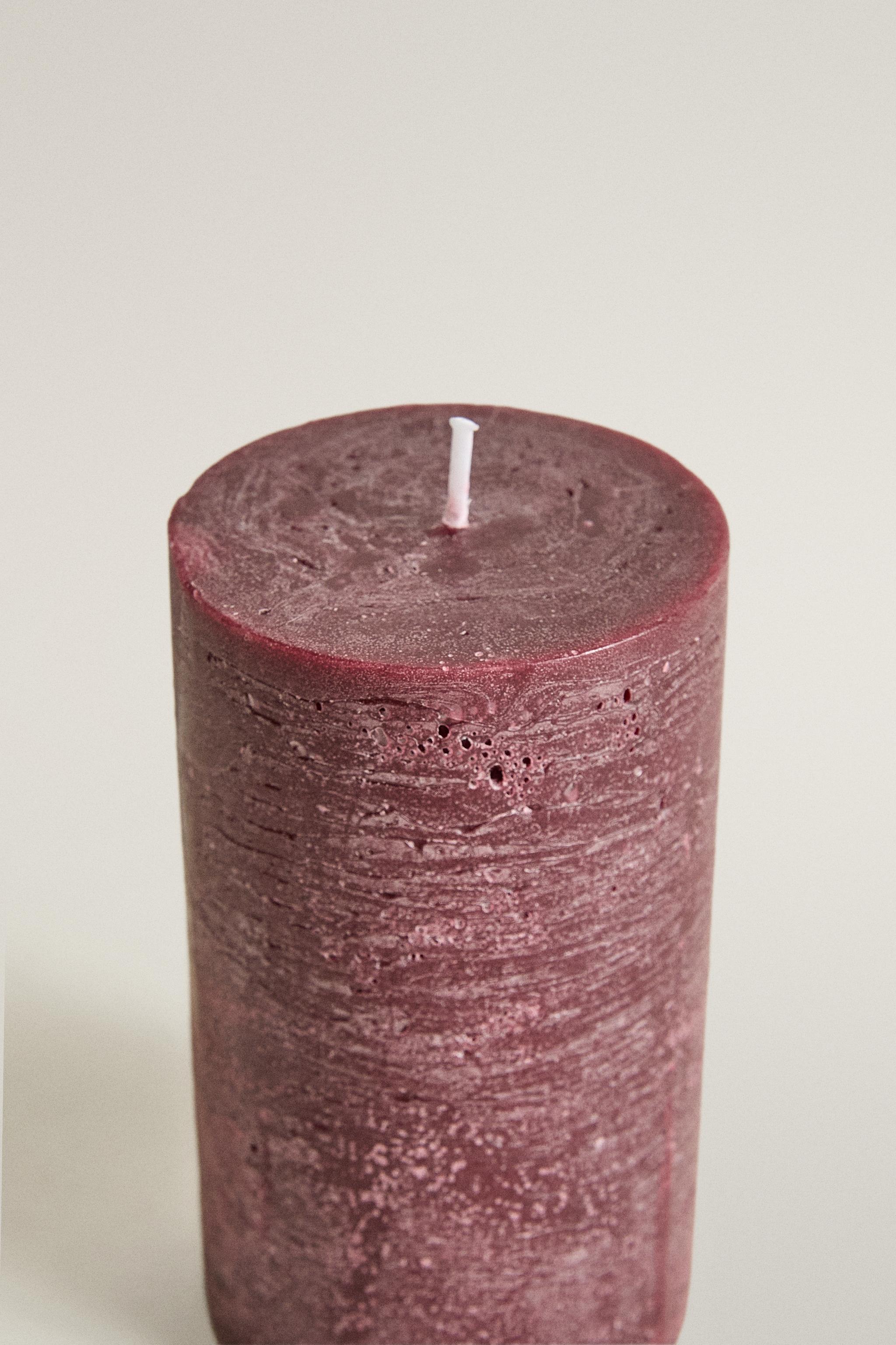 (500 G) CYLINDRICAL GINGERBREAD SCENTED CANDLE
