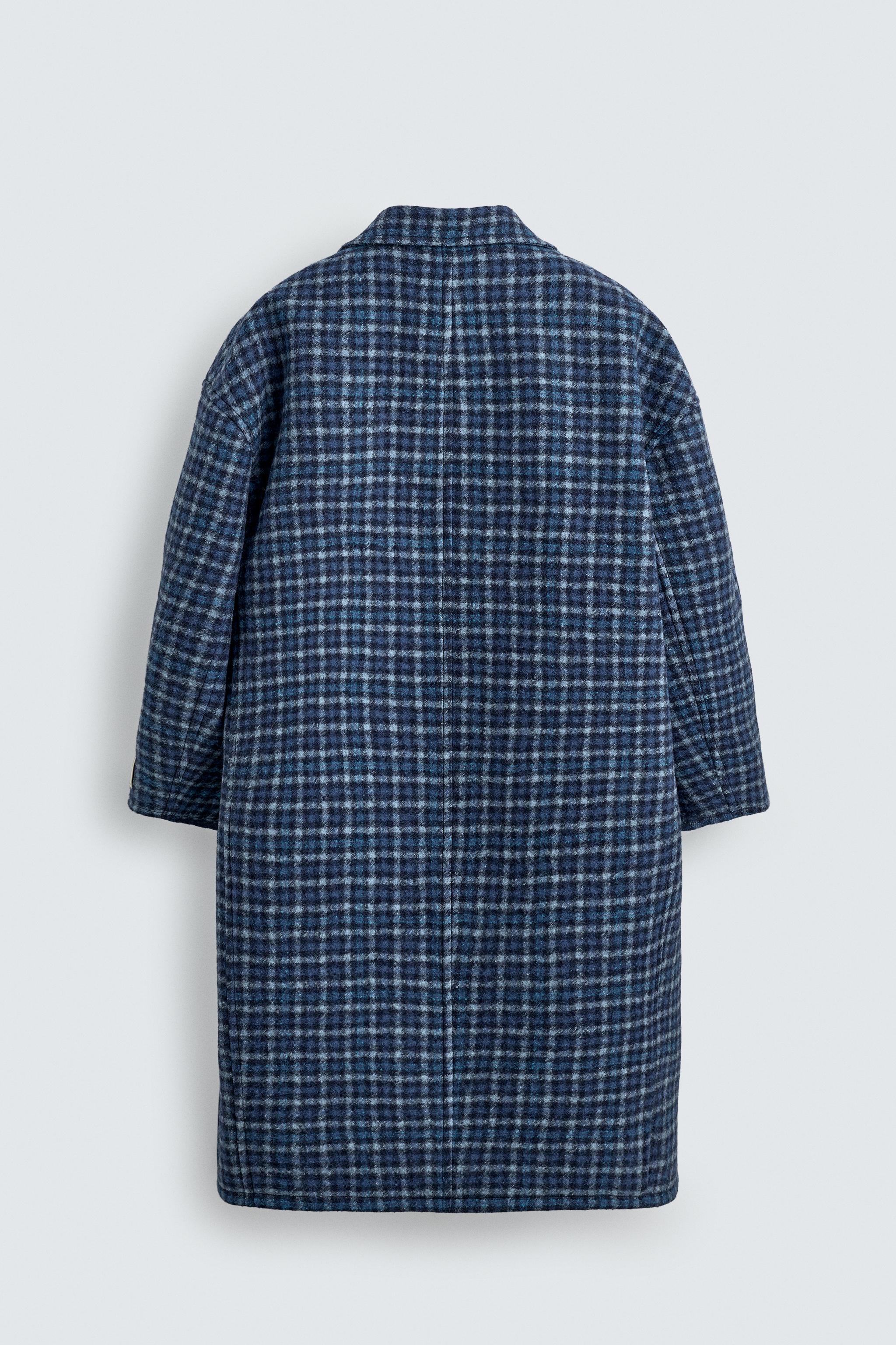 オーバーサイズ仕様チェック柄コート HARRY LAMBERT FOR ZARA X