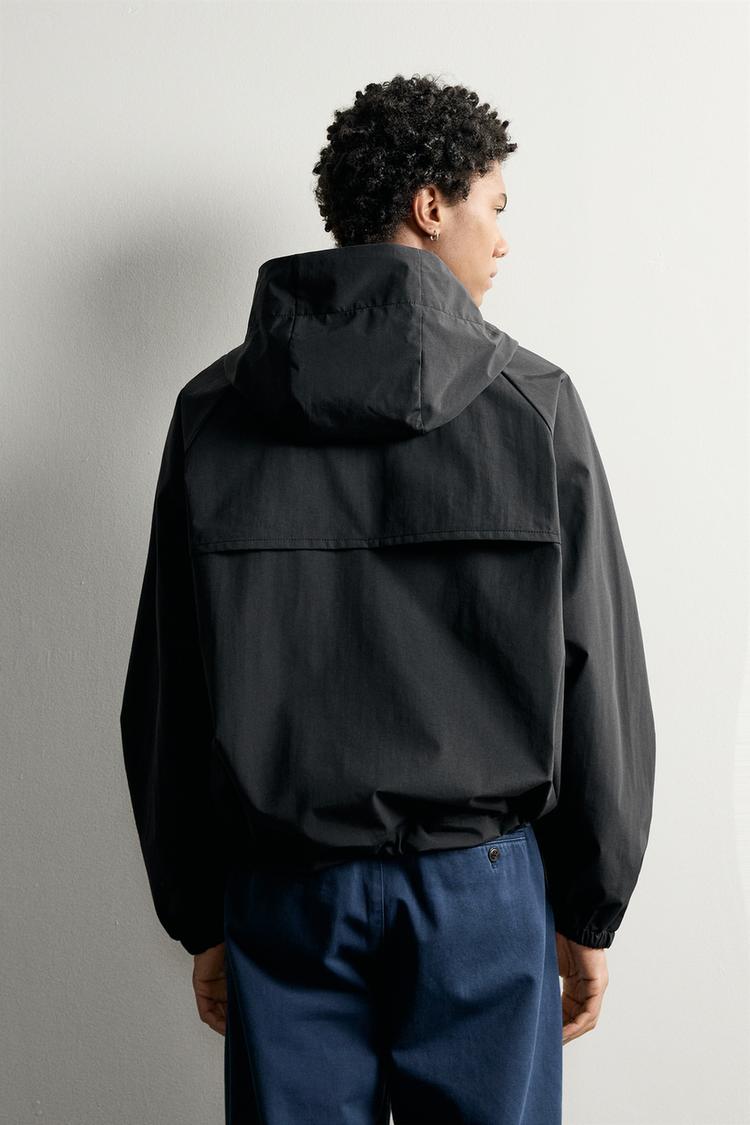 Chaqueta de corte relajado repelente al agua 3