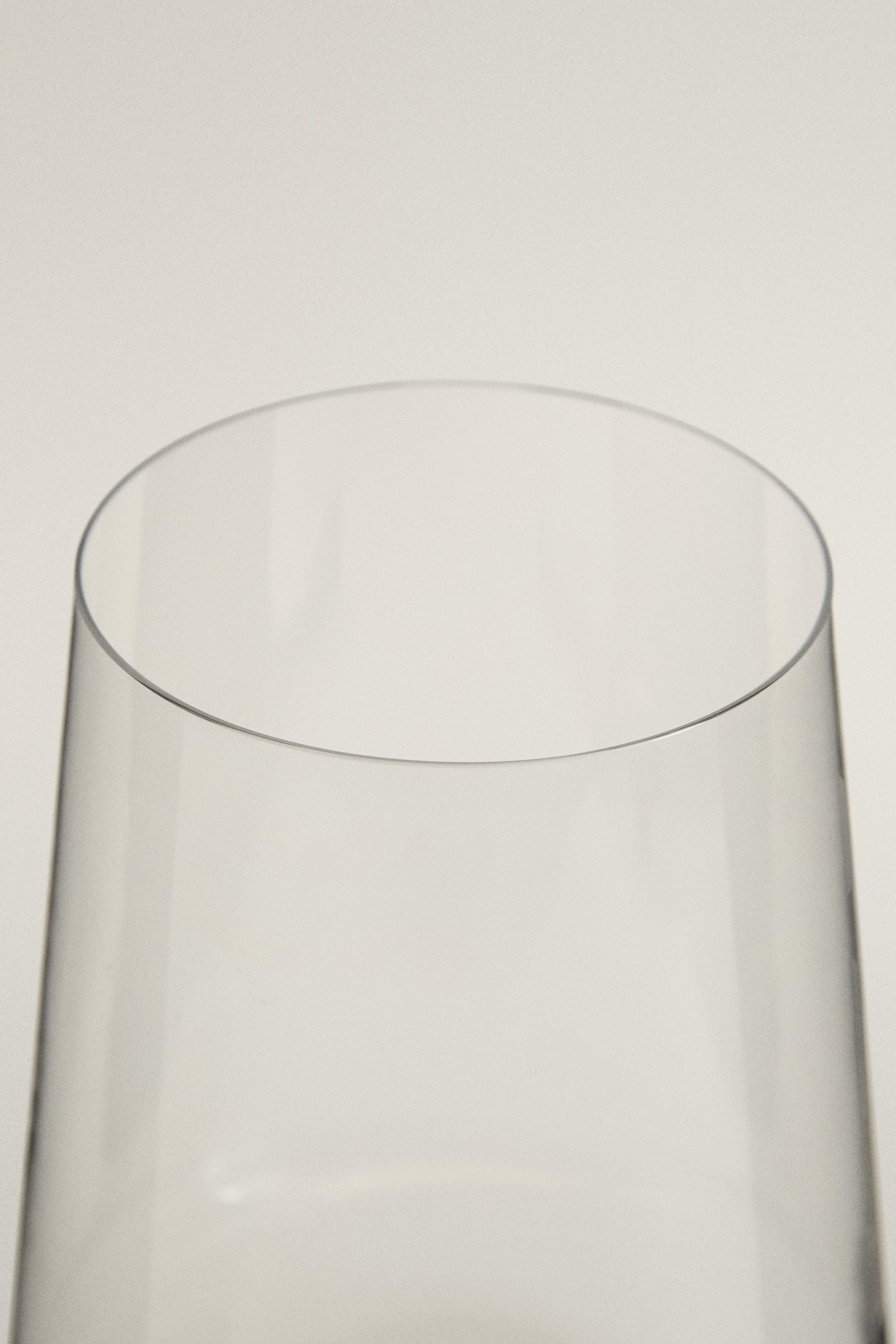 CONICAL CRYSTALLINE GLASS — Transparent