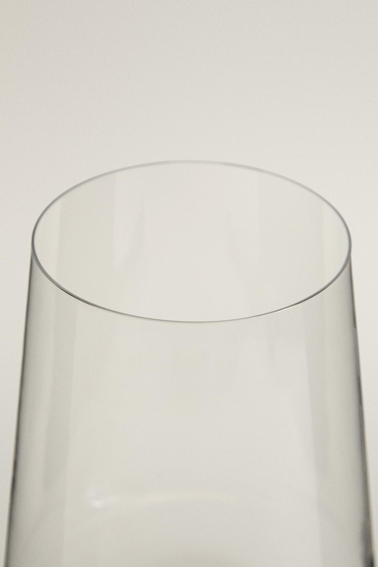 CONICAL CRYSTALLINE GLASS — Transparent