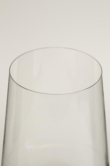 VERRE À VIN CRISTALLIN CONIQUE - Transparent de Zara - Image 1