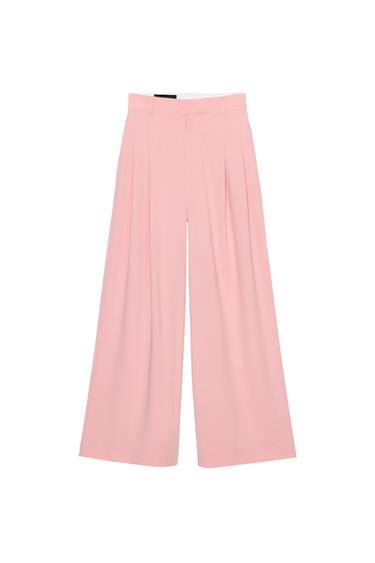 DARTED TROUSERS - Mid-pink by Zara - Image 0