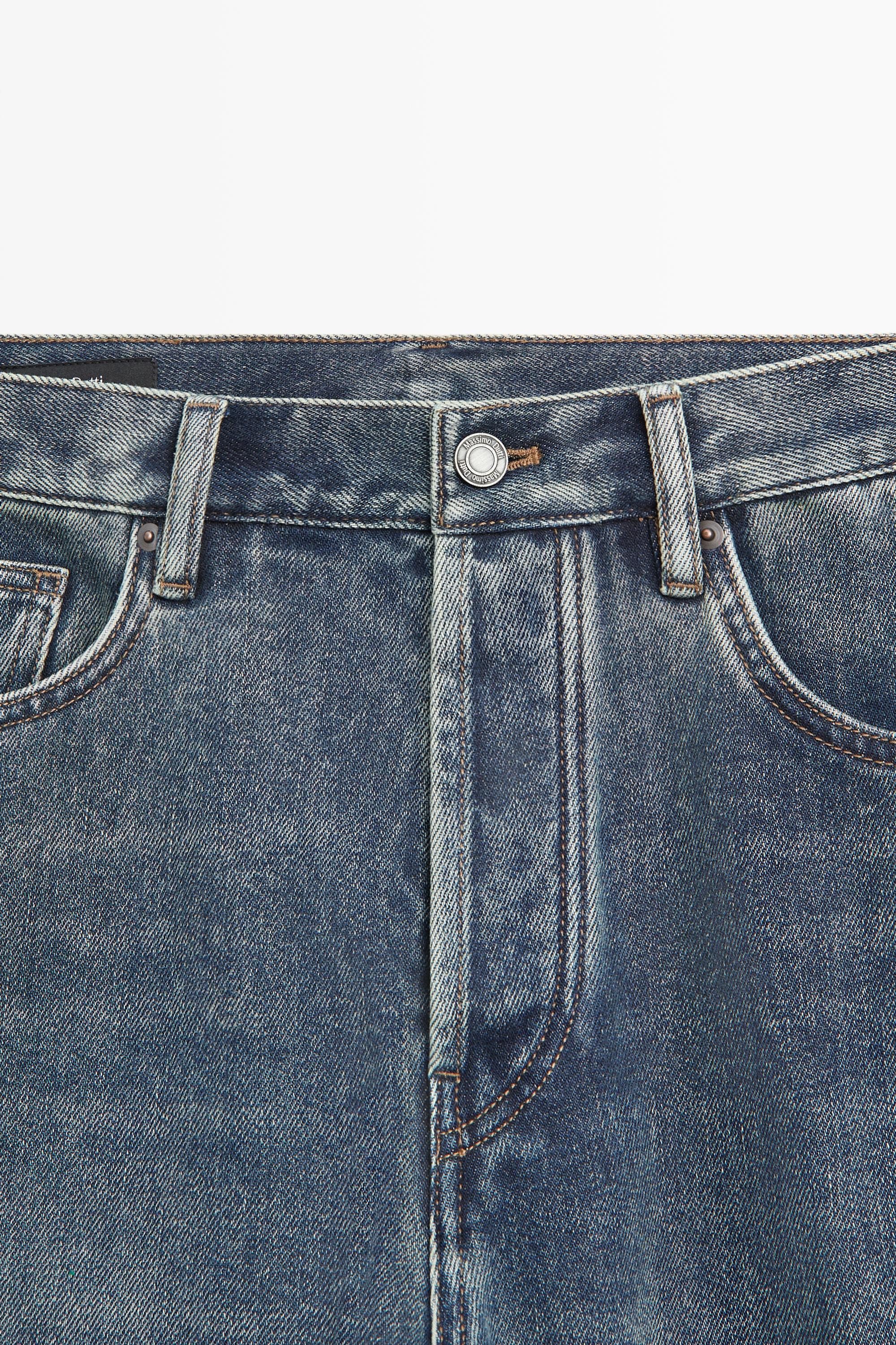 Straight-leg jeans