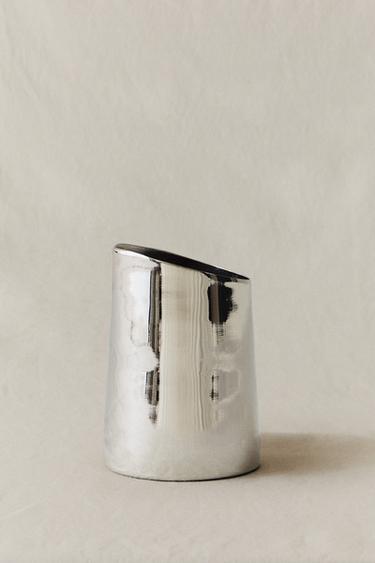 STEEL VASE — Silver 1
