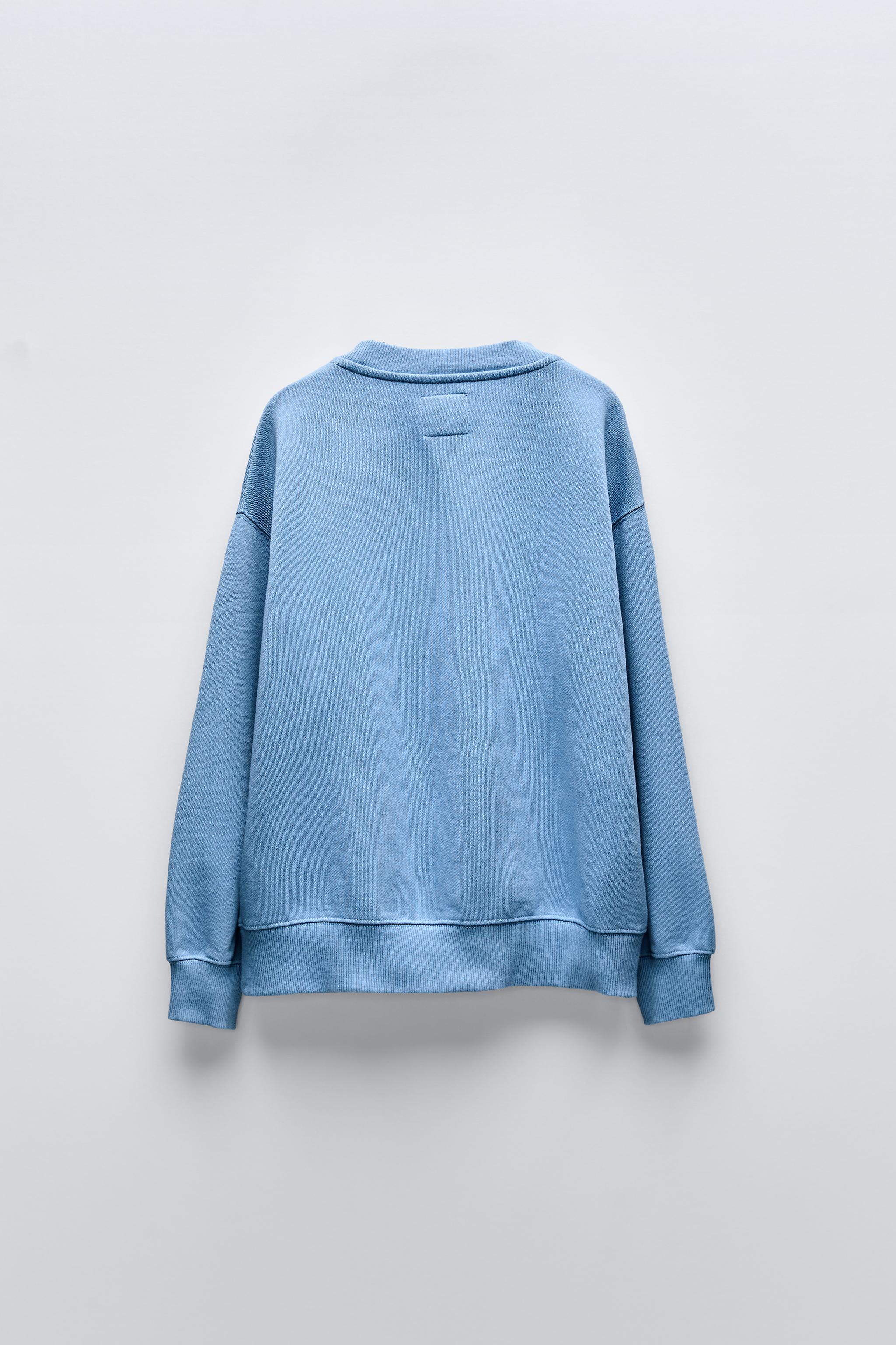 Zara Varsity Sweatshirt 401 Unisex