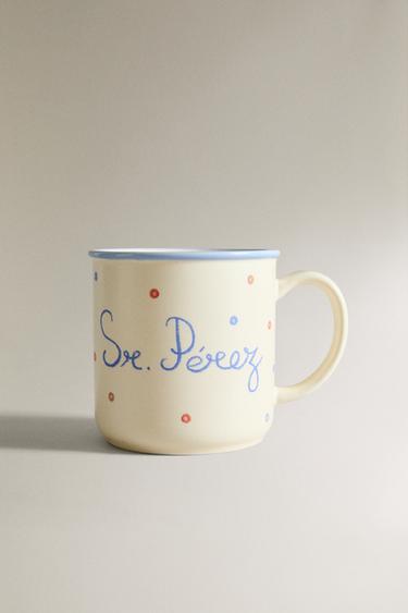 TASSE EN CÉRAMIQUE ENFANT SOURIS - Multicolore de Zara - Image 0