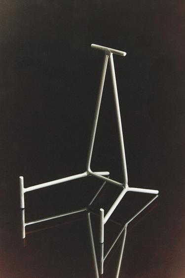 POLISHED METAL DISPLAY STAND - Steel by Zara - Image 5