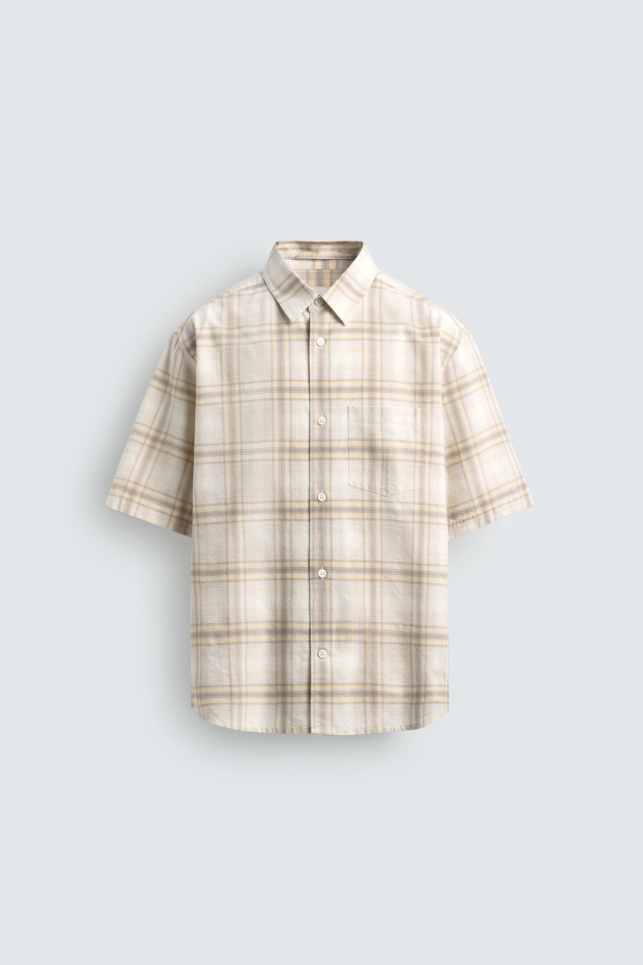 REGULAR FIT PLAID SHIRT