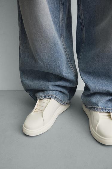Zara CHUNKY SNEAKERS - White
