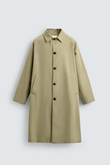 LIMITED EDITION RELAXED FIT TRENCH COAT - Sand by Zara