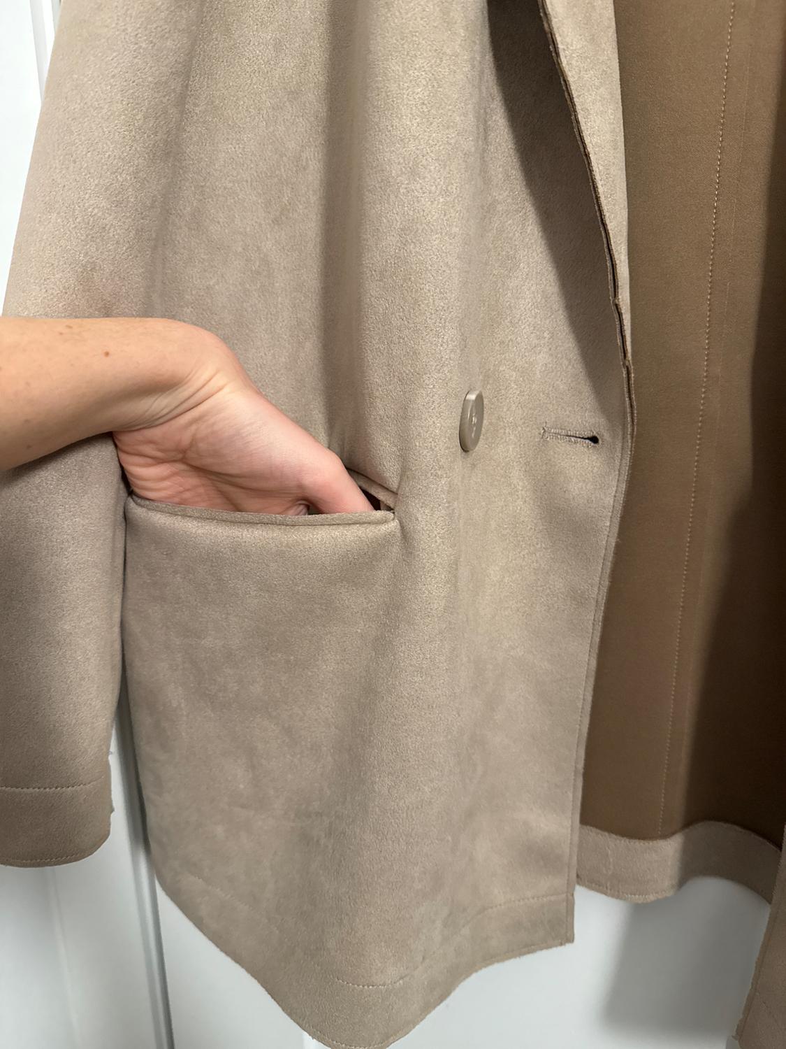 FAUX SUEDE BLAZER - Image 2