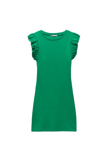 VESTIDO RIB VOLANTES
