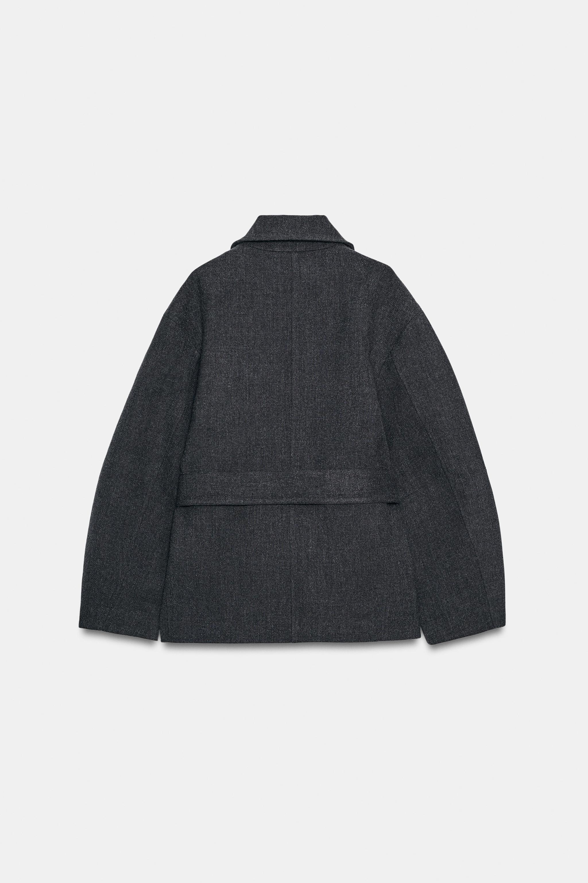 MANTEAU COURT SOFT CEINTURE