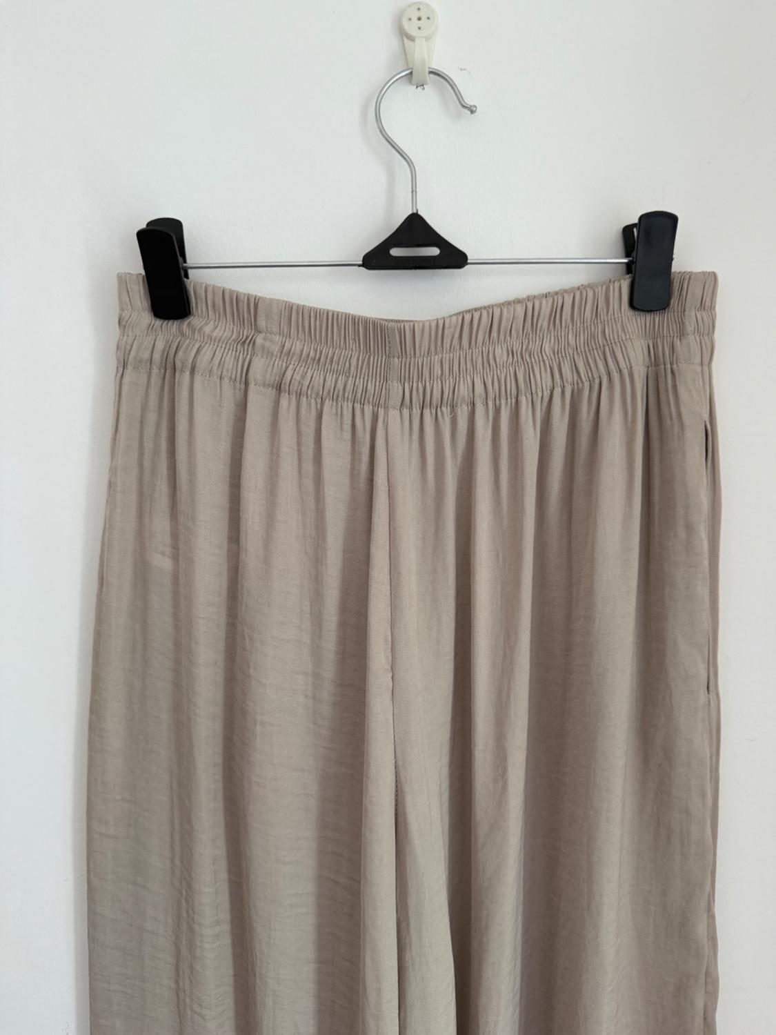 WIDE-LEG TROUSERS WITH ELASTIC WAISTBAND - Image 3