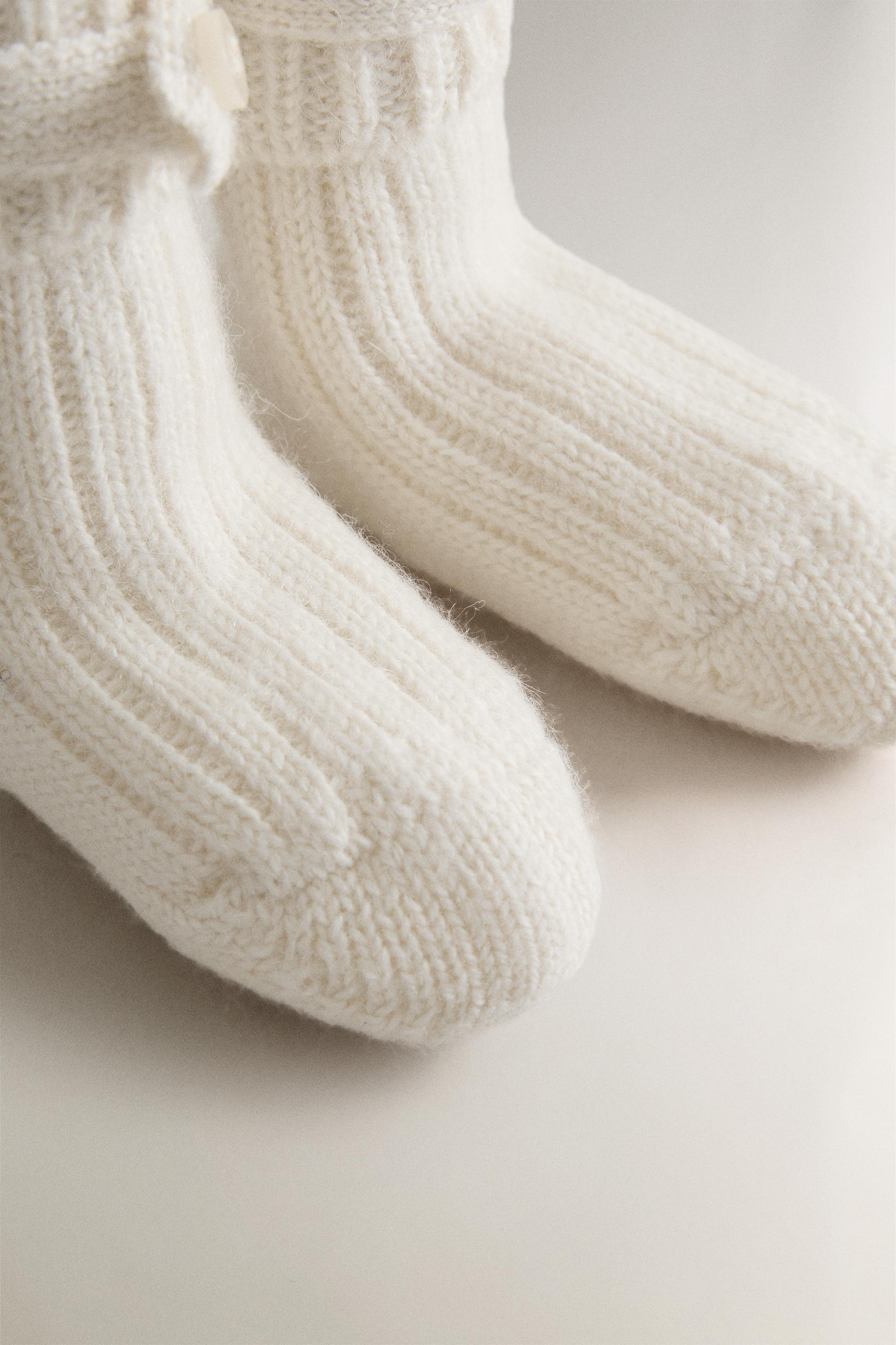 Детские ботинки Zara BABY ALPACA BOOTIES — фото 2