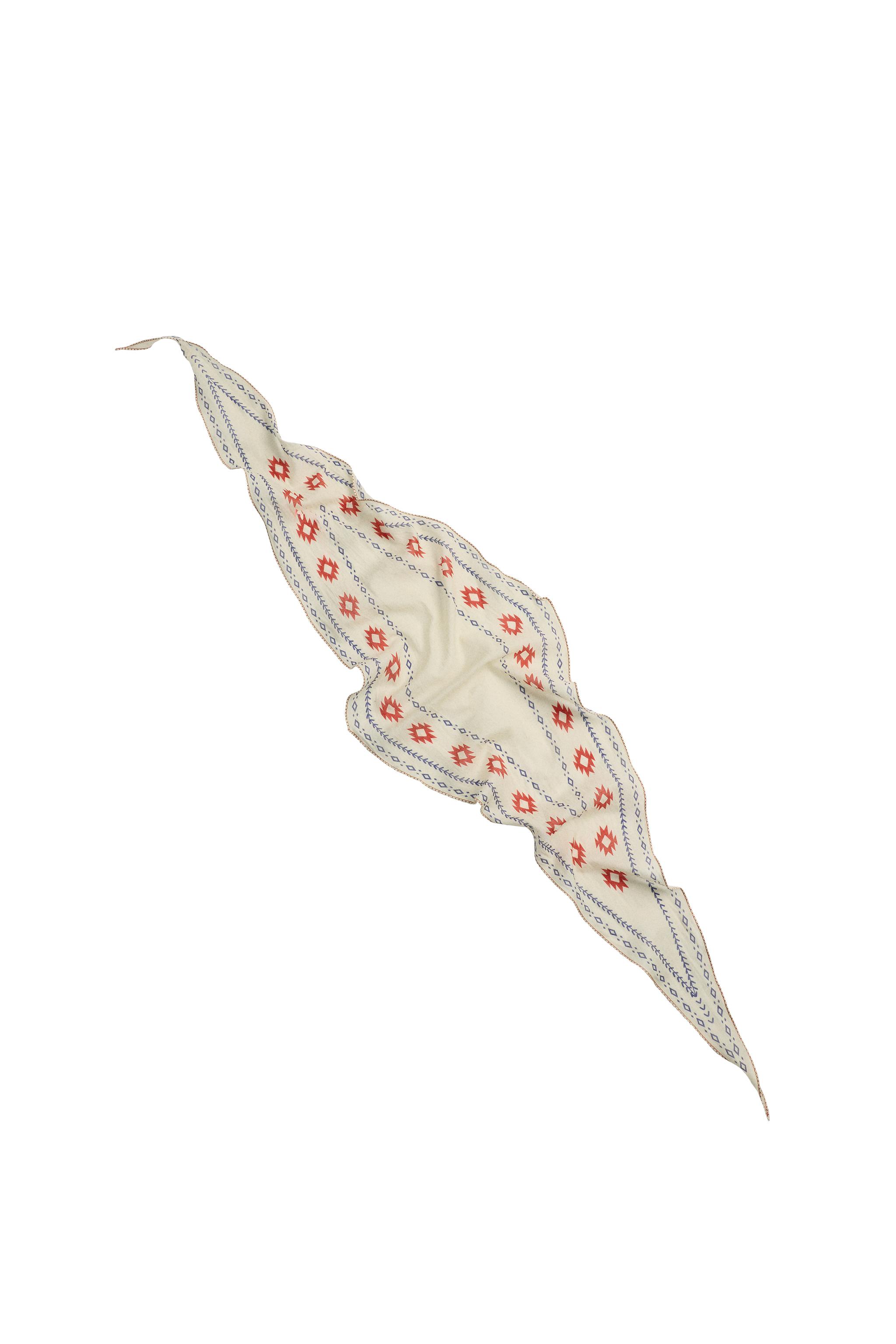 BANDANA LARGA ESTAMPADO GEOMÉTRICO